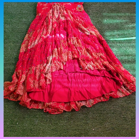 Strapless Hi-Lo Sundress - Picture 3 of 12